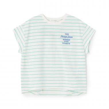 バックロゴボーダーTシャツ