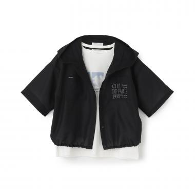 シアーシャツパーカ＆Tシャツセット