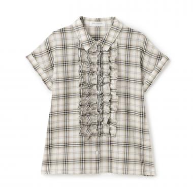 ラッフルブラウス