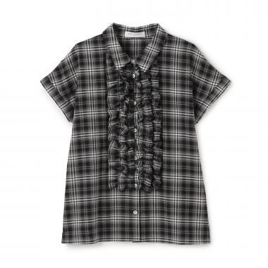 ラッフルブラウス