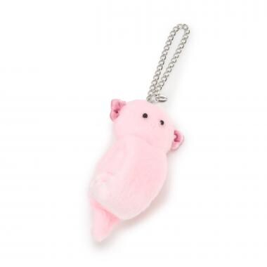 アニマルファーくるるバッグチャーム