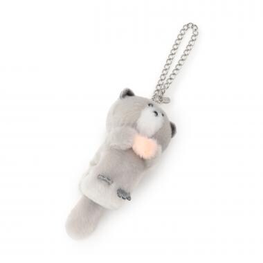 アニマルファーくるるバッグチャーム