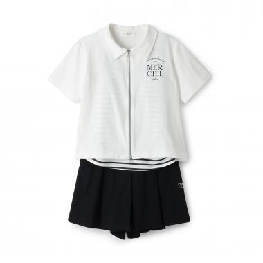 【SWIM】【UVカット】ジップアップコーデ3点セット