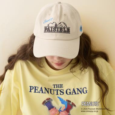 【PEANUTS】【UV】【接触冷感】キャップ