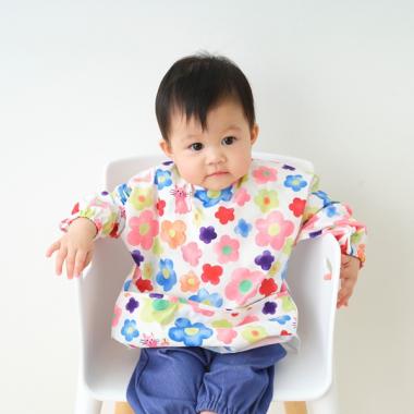 総柄お食事スタイ