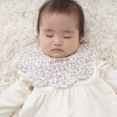 花柄スカラップスタイ