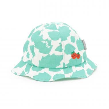 葉っぱ柄チューリップハット