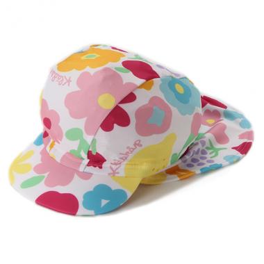 新生児フラワー柄つばつきスイムキャップ【SWIM】