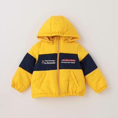 電車ライナーボアベスト中わたブルゾン