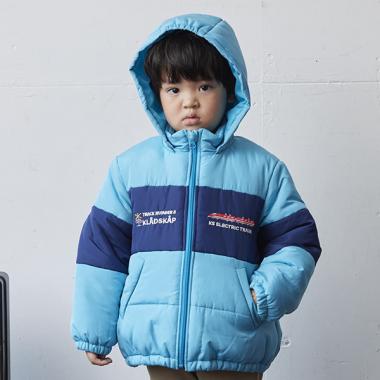 電車ライナーボアベスト中わたブルゾン