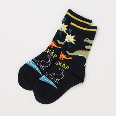恐竜クルーソックス【日本製】