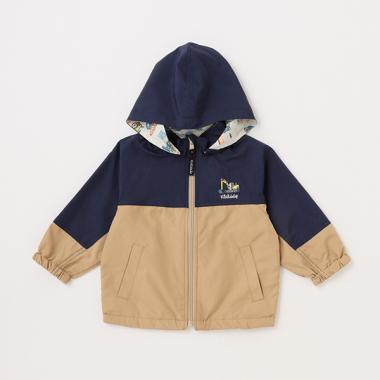 乗り物リバーシブルウィンドブレーカー