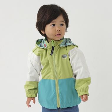 電車×切替リバーシブルウインドブレーカー