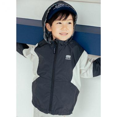 電車×切替リバーシブルウインドブレーカー