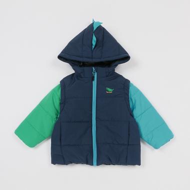 恐竜中わた3wayブルゾン