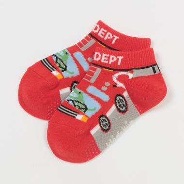 乗り物4種スニーカーインソックス【日本製】