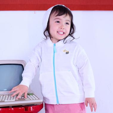 重機ワンポイントジップパーカ