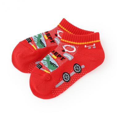 乗り物4種スニーカーインソックス