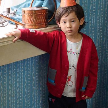 【コロボックル】長袖カーディガン