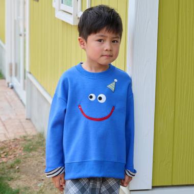 ギミック顔トレーナー