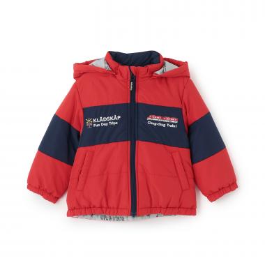 電車リバーシブル中わたブルゾン