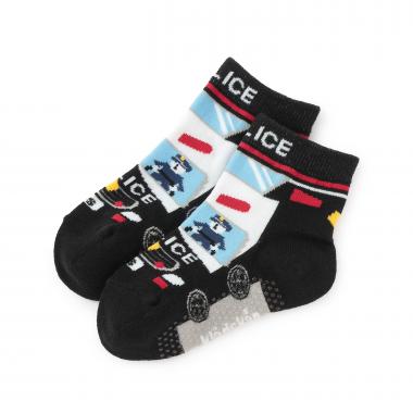 乗り物4種ショートソックス