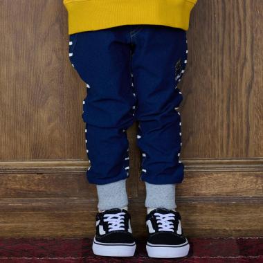 オフロードカー前後切替裾リブパンツ