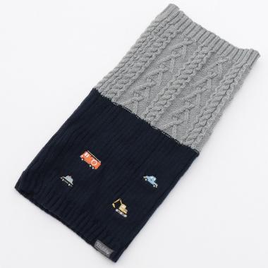 働く車2WAYニット帽