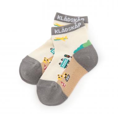 乗り物ショートソックス