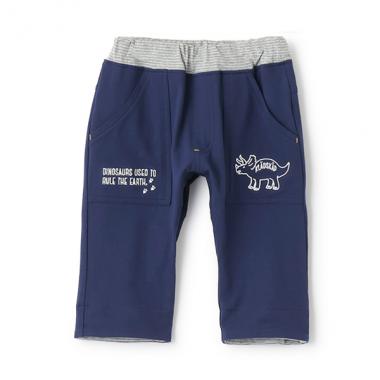 【人気商品再入荷】【直営店で取り扱い無し】恐竜裾折り返し6分丈カットパンツ