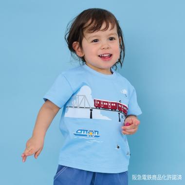 【阪急電車】陸橋半袖Tシャツ