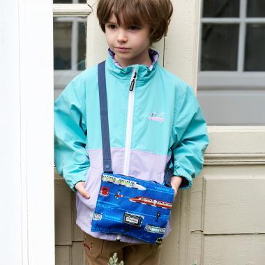 総柄暑さ対策バッグ