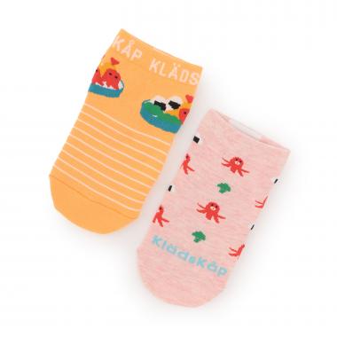 2足セットお弁当ショートソックス