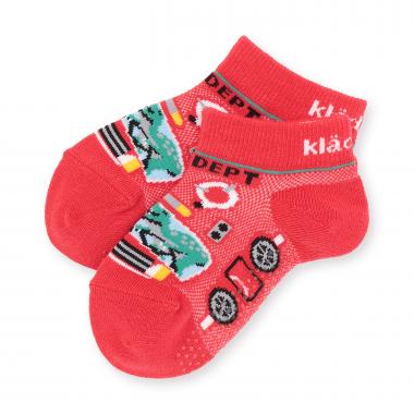 乗り物4種スニーカーインソックス