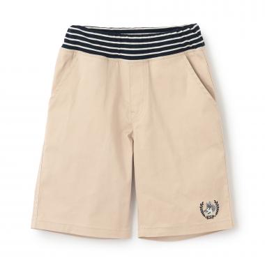 オオカミワンポイント5分丈パンツ