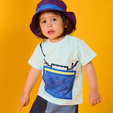 虫カゴ半袖Tシャツ
