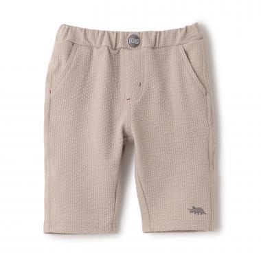 【人気商品再入荷】【直営店で取り扱い無し】ワンポイント刺しゅう6分丈パンツ