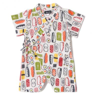 寿司柄カットソー甚平オール