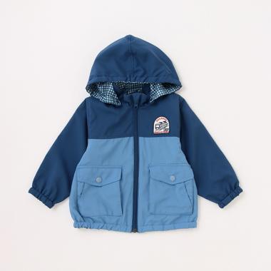 【人気商品再入荷】【直営店で取り扱い無し】バイカラー×チェックリバーシブルマウンテンパーカ