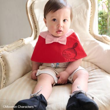 【MOOMIN】リトルミイ スタイ+靴下セット