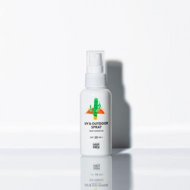 【ママベビー】【プチフィロゾフ】UV&アウトドアスプレー【日本製】