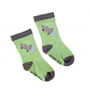 【湘南インターナショナル】Red Parka ソックス/カモノハシ（1-2才）