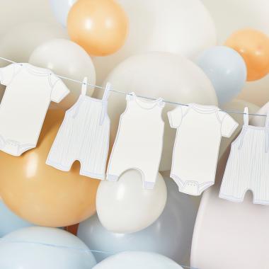 【湘南インターナショナル】ブルー ベビーグローガーランド 2.5m