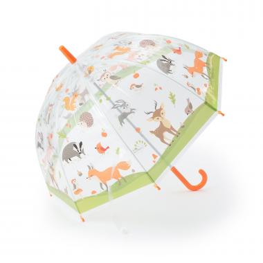 【湘南インターナショナル】【傘】Kids umbrella trans. forest animals