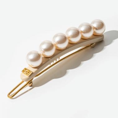 【ALEXANDRE DE PARIS】アレクサンドルドゥパリ 5.5cm ヘアピン ボールピン