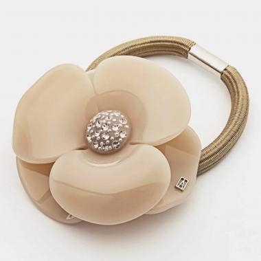 【ALEXANDRE DE PARIS】アレクサンドルドゥパリ PONY CAMELIA PASTEL ヘアゴム