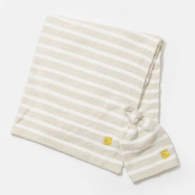 【Kashwere】カシウエア Baby Blanket Mini Stripe w/ Cap ブランケット キャップ付き