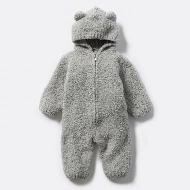 【Kashwere】カシウエア Baby Bear Onesie ワンジー ロンパース