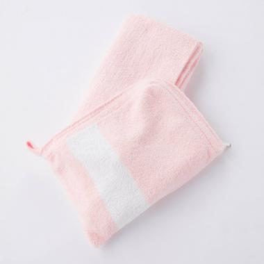 【Kashwere】カシウエア Throw Mini In Striped Pouch ブランケット ポーチ付き