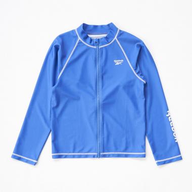 【REEBOK】長袖ステッチ切替ラッシュガード